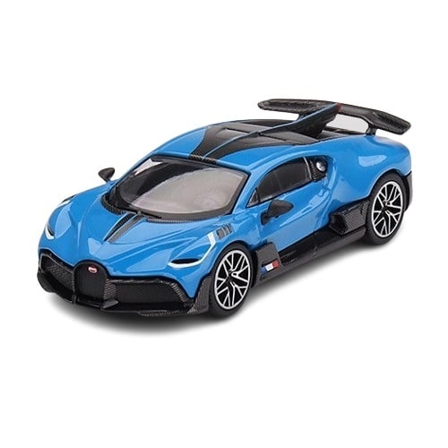 Mini GT 1/64 Car Bugatti Divo - Blu Bugatti #601