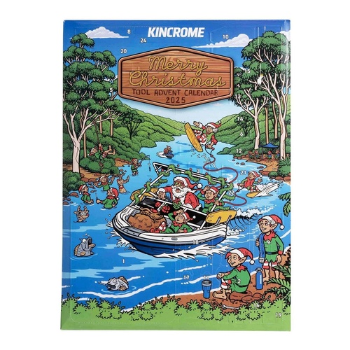 Kincrome Christmas Tool Advent Calendar 2025 Gift set