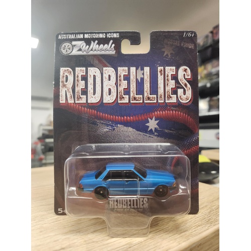 OZ WHEELS Red Bellies 1979 FORD XD FALCON 1:64 Diecast Australian Car