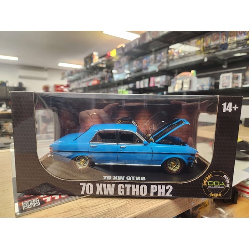 CHASE VERSION 1:24 DDA Ford Falcon 1970 XW GTHA PH2 True Blue DDA24827