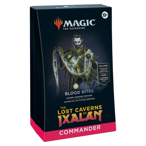 Magic The Gathering - Lost Caverns of Ixalan BLOOD RITES Commander Deck
