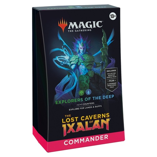 Magic The Gathering - Lost Caverns of Ixalan EXPLORERS OF THE DEEP Commander Deck