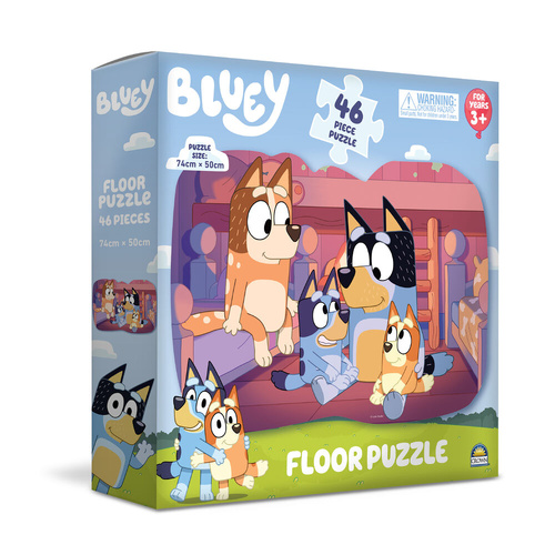 Bluey Floor Puzzle 46 pieces