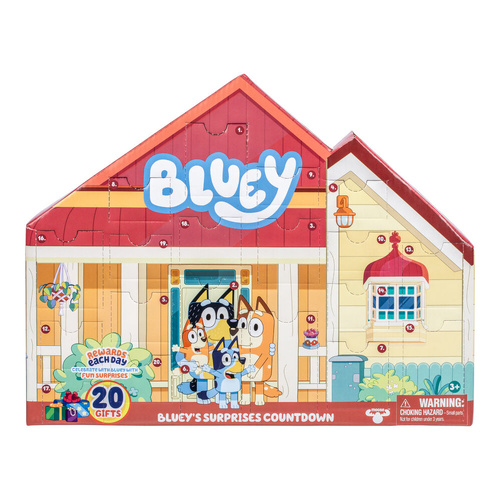 Bluey's Surprises Countdown Calendar advent