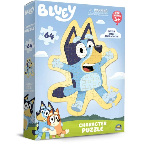 Bluey 64Pce Character Puzzle Randomly selected design