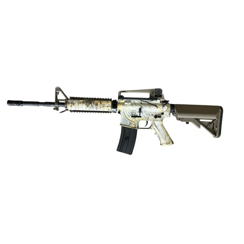 DOUBLE BELL M4A1 Jungle Camo Gel Blaster AEG Gen9 Style With Metal Gearbox and Hop up