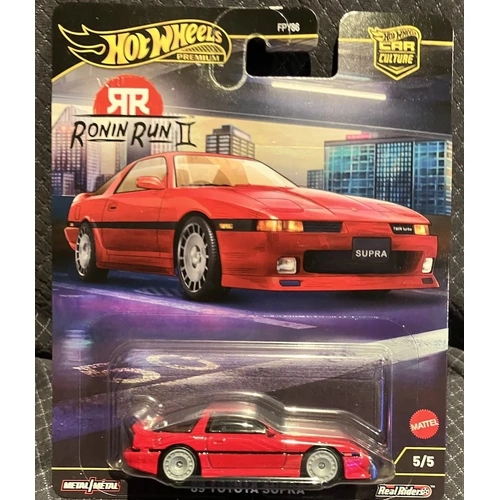 2025 Hot Wheels RONIN RUN 2 ‘89 TOYOTA SUPRA Car Culture PREMIUM