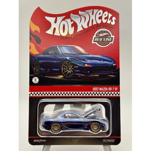 Hot Wheels 2025 - RLC - 1993 Mazda RX-7 R1 - Blue