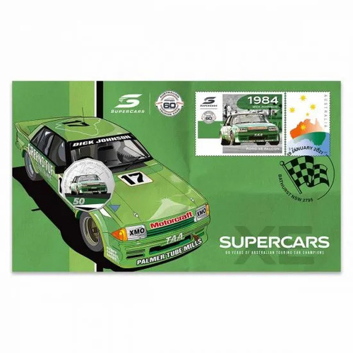 2020 PNC 1984 Ford XE Falcon 50c Supercars 60 Years of Australian Touring Car Champions
