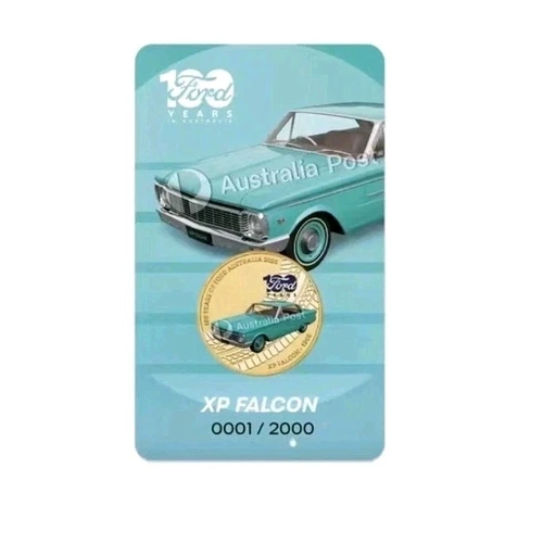 Ford: 100 Years in Australia XP Falcon Coin-in-Card