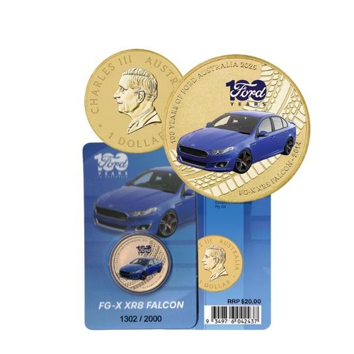 Ford: 100 Years in Australia FG-X XR8 Falcon Coin-in-Card