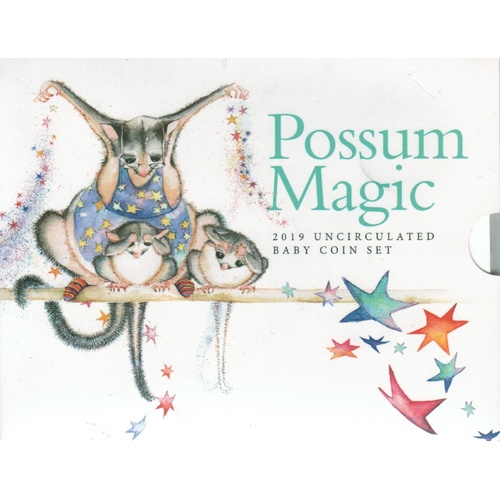 2019 Baby Mint Set Possum Magic 2019 Uncirculated Baby Coin Set