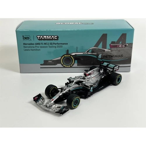 Lewis Hamilton #44 Barcelona Pre-season Testing 2020 1:64 Tarmac IXO T64GF036LH2