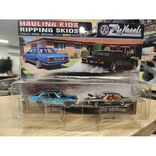 OZ WHEELS XD FLACON/KAOS Twin Pack Hauling Kids Ripping Skids Super CHASE XD Ford
