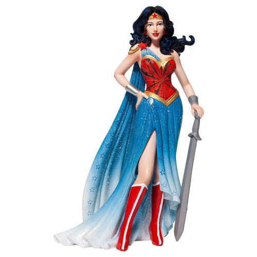 Enesco Wonder Woman Figurine 8" Mazoni Couture De Force
