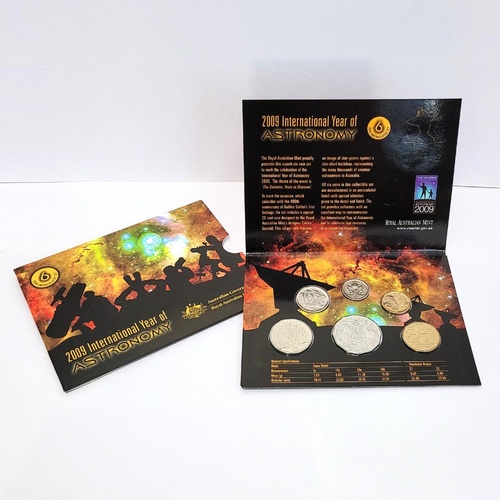 2009 International Year of Astronomy - UNC Mint Set 6 coin set