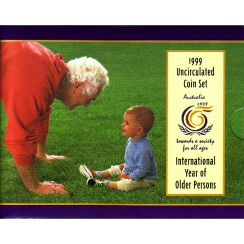 1999 Royal Australian Mint Coin Mint Set - International Year Older Persons