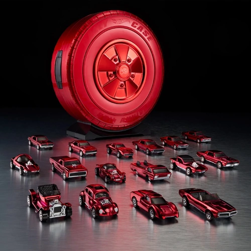 Hot Wheels Collectors Mattel 80th Anniversary Hot Wheels Original 16 Rally Case