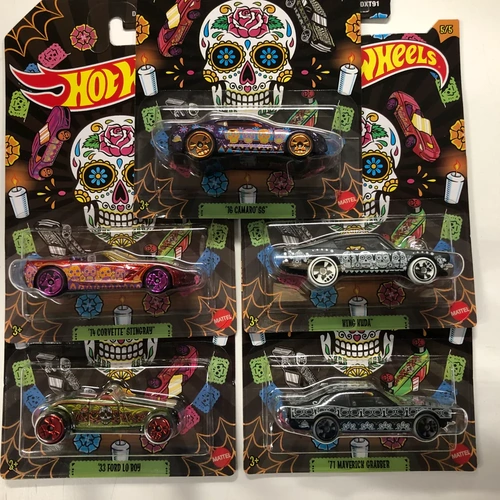 2023 Halloween Hot Wheels 5 car set