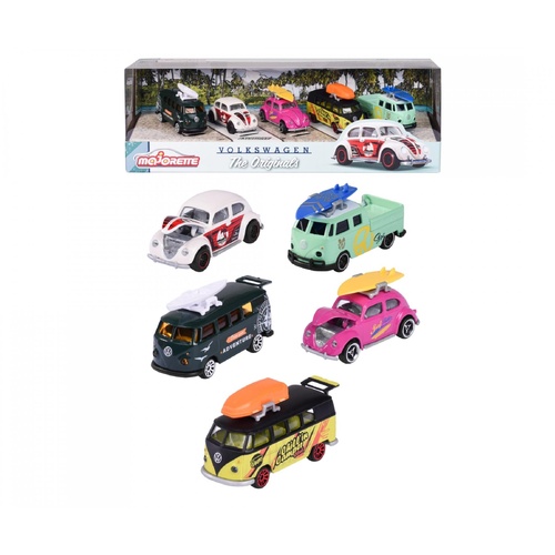 Majorette Volkswagen The Originals Set of 5