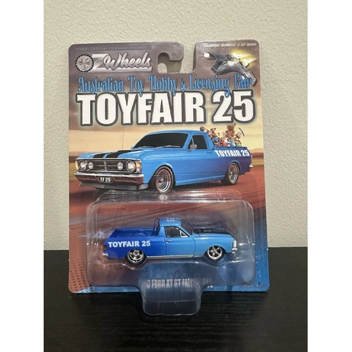 OZ Wheels Toy Fair 2025 1970 FORD XY GT FALCON UTE GRADIENT BLUE 1:64