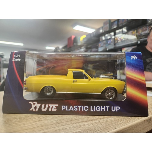 DDA Ozwheels spectra ride show exclusive Ford xy blown ute yellow