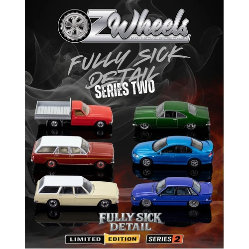 1:64 Oz Wheels FSD Road Series 2 -- Full Set
