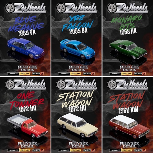 1:64 Scale (OZWheels Sealed Unopened Packaging) FSD Series 2 New Release x 12 Singles chase chance