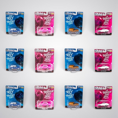 1:64 Scale (OZWheels Sealed Unopened Packaging) New Release FSD Valentines Day Series x 12 Singles chase chance