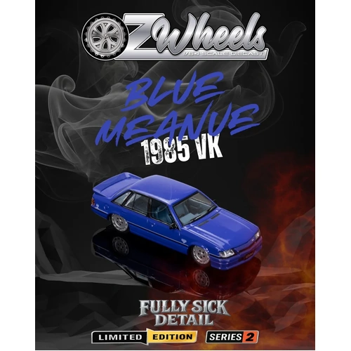 1:64 Oz Wheels FSD Road Series 2 Holden VK commodore vk 1985 blue meanie