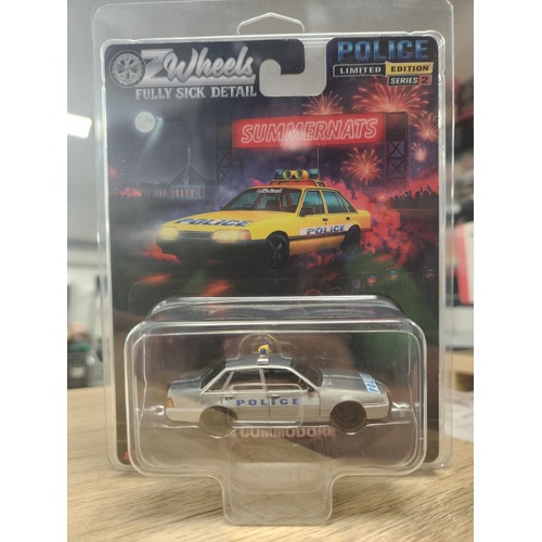 RAW CHASE Oz Wheels 1;64 Holden Commodore Vl BT1 Police 1/1 FSD1 Show exclusive stopper