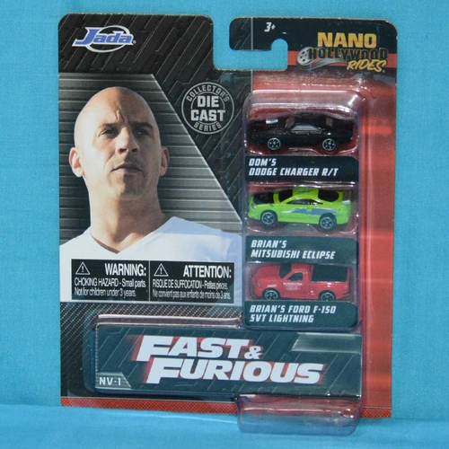 Nano Hollywood Rides - Fast & Furious - NV-1 Pack
