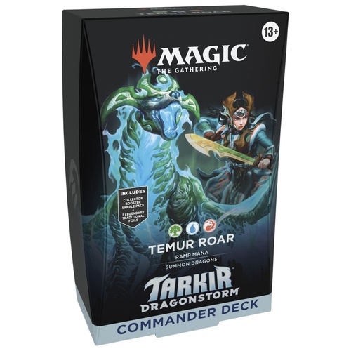 Magic The Gathering - Tarkir Dragonstorm TEMUR ROAR Commander Deck