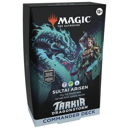 Magic The Gathering - Tarkir Dragonstorm SULTAI ARISEN Commander Deck