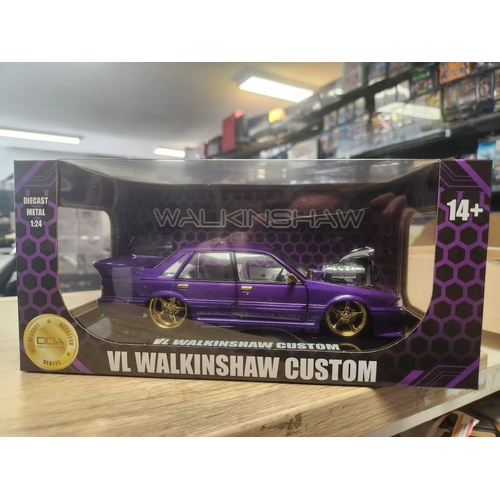 DDA705 - GOLD CHASE VERSION 1:24 Purple Super Charged holden  VL Walkinshaw
