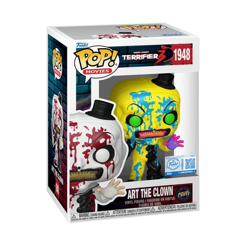 Terrifier - Art the Clown (Bloody) US Exclusive Pop! Vinyl - Chase Bundle 1948