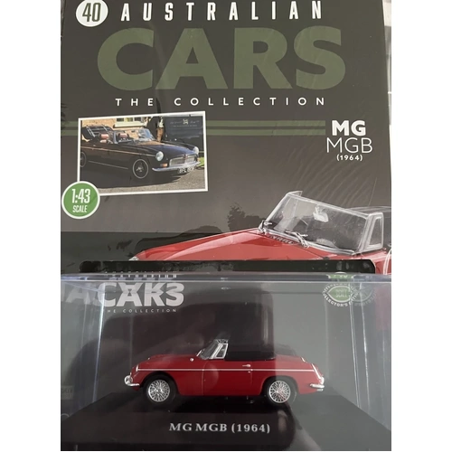 Australian Cars The Collection Issue 40. MG mgb (1964)