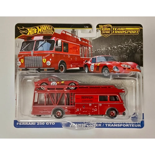 HOT WHEELS 2025 Team Transport FERRARI 250GTO & FIAT 642 BARTOLETTI New FTWDH1