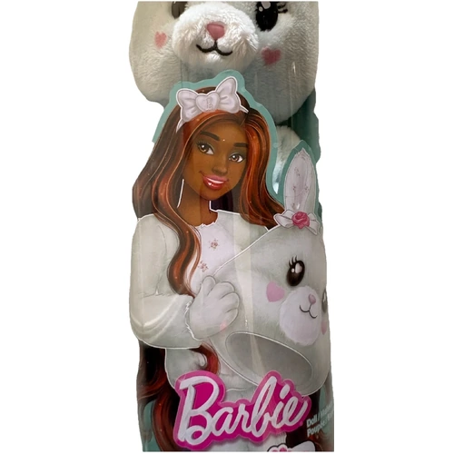 Barbie Cutie Reveal Doll & Accessories, Cuddly Series Bunny