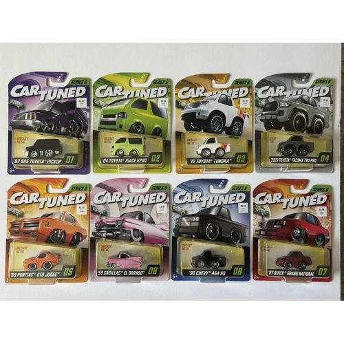 2025 Car Tuned Series 6 Complete Set '69 Gto Judge 8 Cars Hobby Lobby