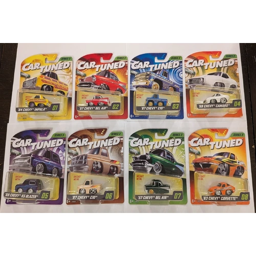 COMPLETE SET Of 8 MGA Car Tuned 08 Pro Street SERIES 3 Walgreens Exclusive