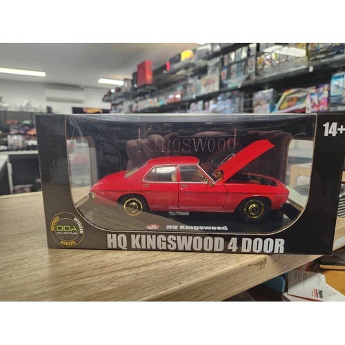 1:24 DDA Holden HQ 4 door Kingswood Sedan in Red - Gold Chase Edition dda324