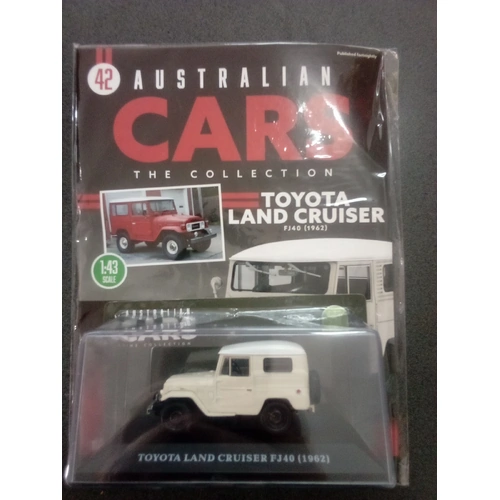 AUSTRALIAN CARS COLLECTION Issue 42 - TOYOTA LAND CRUISER FJ40 (1962)
