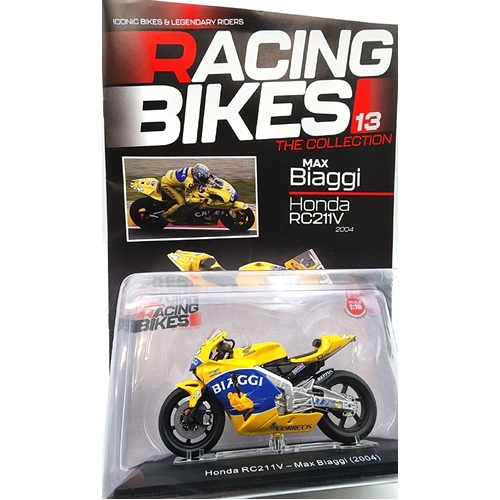 RACING BIKES The Collection Issue 13 Max Biaggi HONDA RC211V 2004 1:18