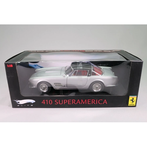 LE313 ELITE N2048 Voiture 1/18 Ferrari 410 Superamerica silver EDL