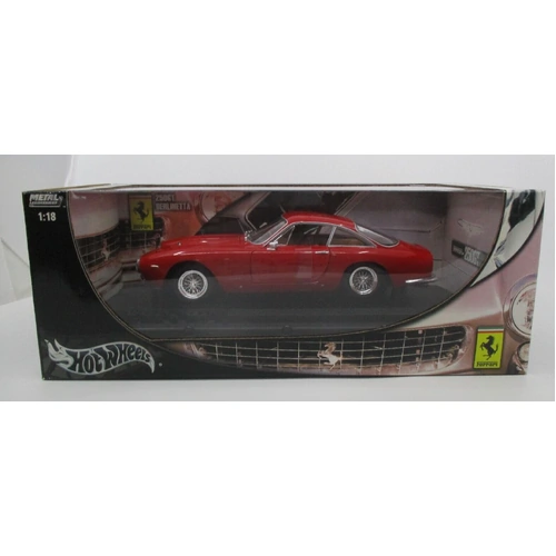 TA959 HOT WHEELS MATTEL 1/18 1:18 FERRARI 250GT BERLINETTA Ref B6053 1960 ROUGE