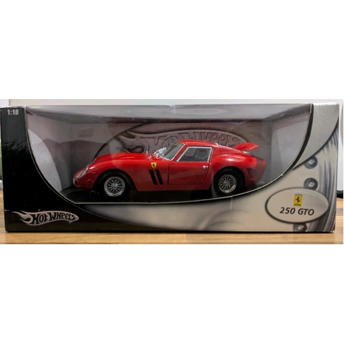 Hot Wheels 2005 Ferrari 250 GTO 1:18 Diecast Model Car