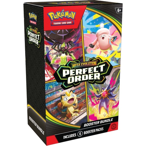 Pokemon - Mega Evolution ME03 Perfect Order Booster Bundle (6 Packs)