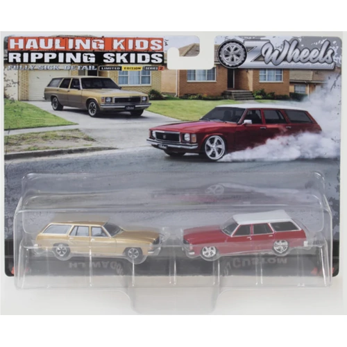 1:64 Holden HJ Wagon -- Hauling Kids & Ripping Skids -- Oz Wheels FSD
