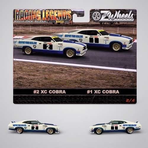1:64 Bathurst Twin Set - #1 & #2 Ford XC Cobra Allan Moffat -- Oz Wheels FSD